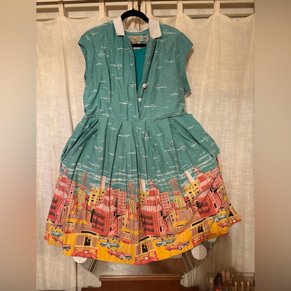 Lindy Bop Gilda San Francisco Dress US 18 UK 22